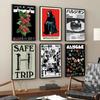 Poster Abstract Vintage Japonez pe Pânză Imprimeu Clasic Retro Mid Century Artă de Perete Pictură pe Pânză Sufragerie Dormitor Decor Acasă