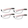 Black Brushless Electronic Speed Controller RGB LED High Speed Controlling Interference Resistant