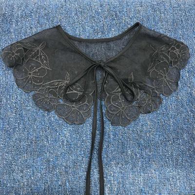 Detachable Lace Shawl Embroidered For Women Hollow Lace Neckline Fake Collar Clothing Decoration Apparel Sewing
