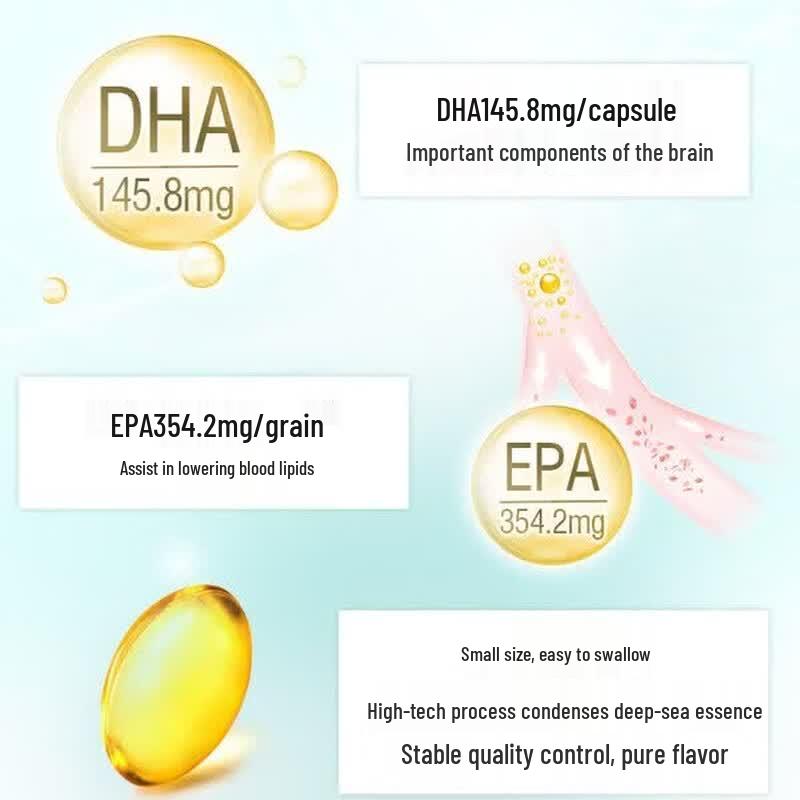 Swisse Deep Sea Fish Oil Omega-3 EPA+DHA, 90 Capsules