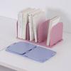 Insert type book stand book partition board rack book stopper holder bookshelf desktop stationeres organizer Magazines Stand