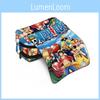 One Piece Double Layer Pencil Case With Nylon Material For Students And Office Use
