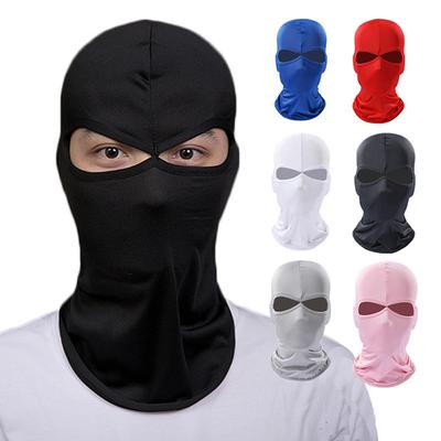 2-Loch Sturmhaube Motorrad Gesichtsmaske Moto Helm Bandana Kapuze Ski Hals Vollgesichtsmaske Winddicht Gesichtsschild Herren Biker Maske