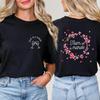 French Girls Bachelorette Party Floral Tops Unisex Single Farewell Shirt Future Bride Short Sleeve Tees Team Bride Tshirt