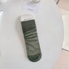 Breathable Summer Thin Women Socks Japanese Fashion School Girls Loose Long Socks Korean Style Solid Color Black White Socks Sox