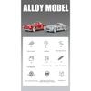 1/24 Scale BENZ 300SL Toys Cars Alloy Diecast Model 4 Doors Opened Front Wheel Steering Sound Light Vehices for Children's Gift