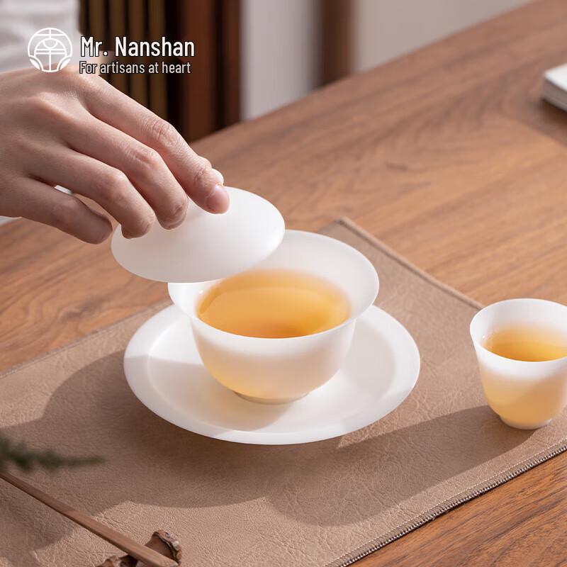 Nanshan Mr. Chinese Kung Fu Sancai Gaiwan Teapot