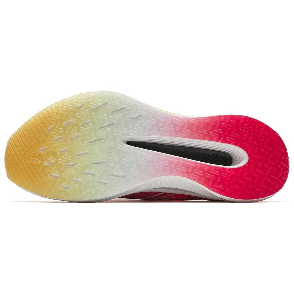 Anta Marathon Cushioning Breathable Low-Top Training Running Shoes Women Sneaker Red White Yellow 922425588-9