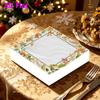 20pcs Disposable Napkins with Pumpkin, Maple Leaves Pattern Print for Wedding,Parties,and Daily Use for Thanksgiving Fall Christmas Table Decoration
