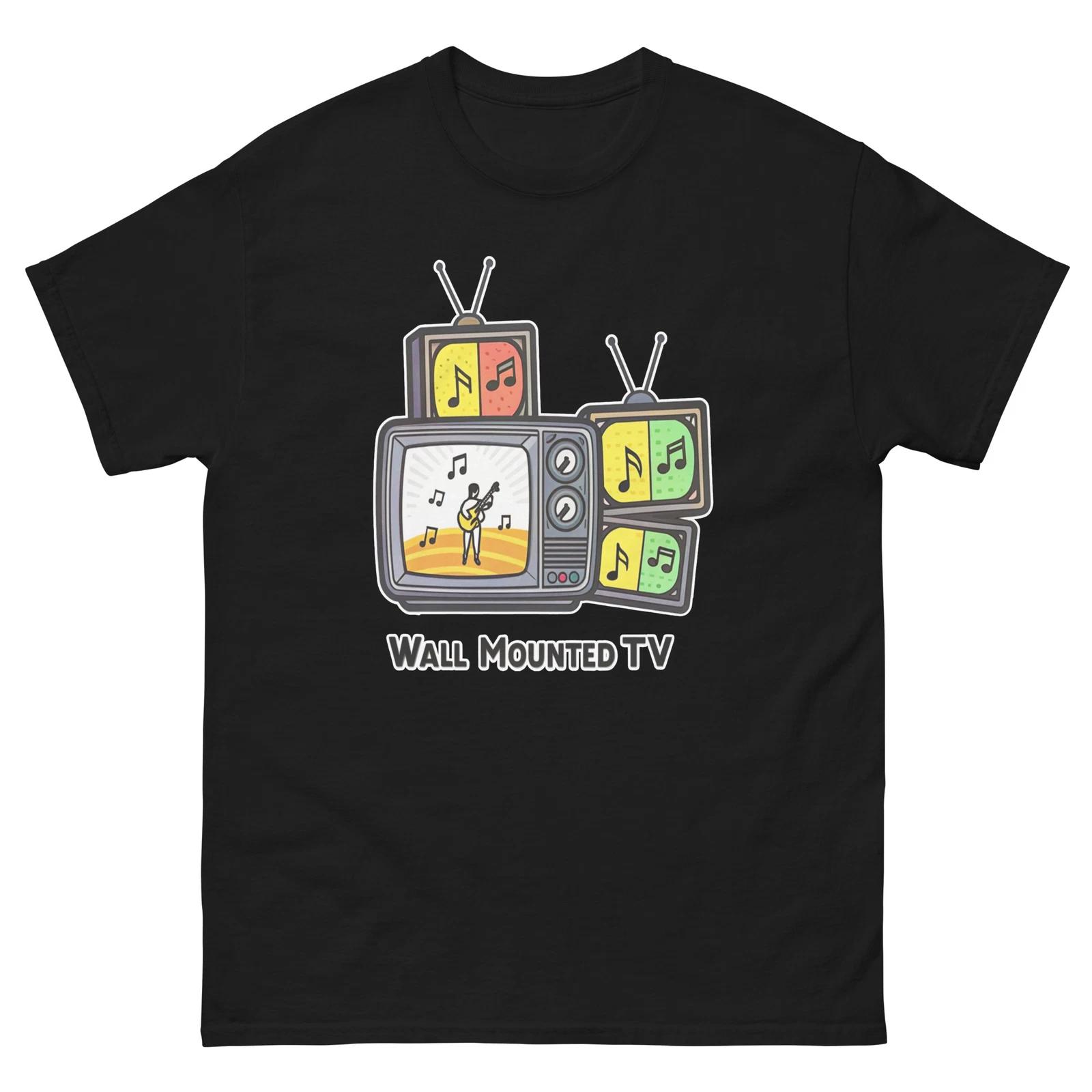 

Wall Mounted TV Nightclub Bar Nightlife Party T-Shirt 2XL