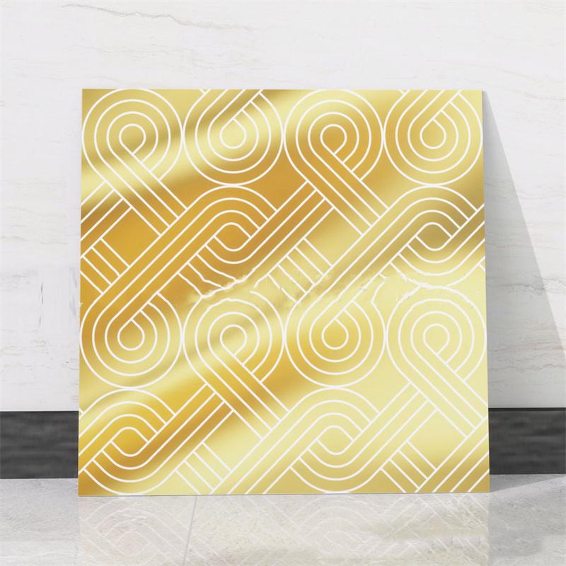 Høykvalitets Realistisk Flisstil Veggklistremerke Glatt Overflate Selvklebende Klistremerke Varmebestandig Vanntett Fuktsikker Veggklistremerke