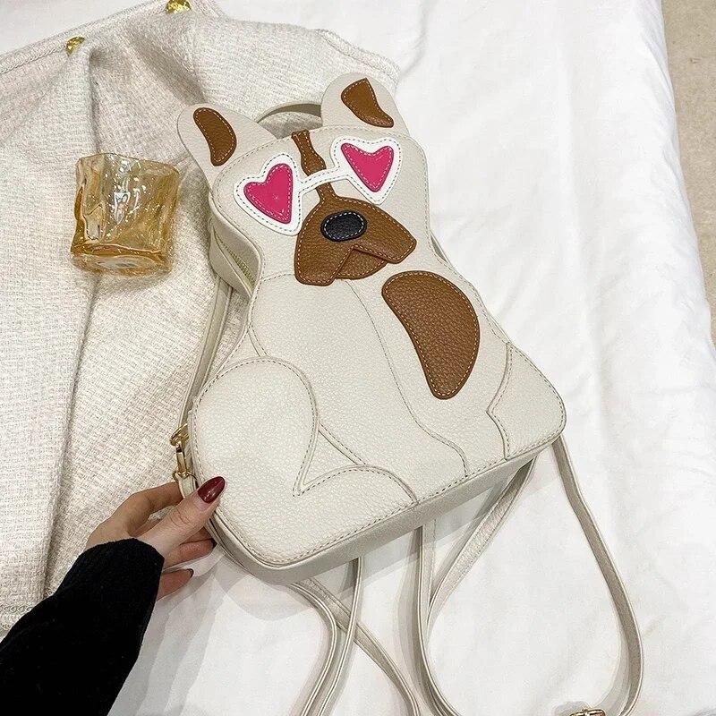 Сумка-рюкзак с собакой для леди-девушек 2026 весна — фото 16