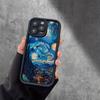 Cartoon Starry Sky Pattern Phone Case for iPhone 17 16 15 14 13 12 11 Pro/Max/Plus - Drop & Shockproof Back Cover