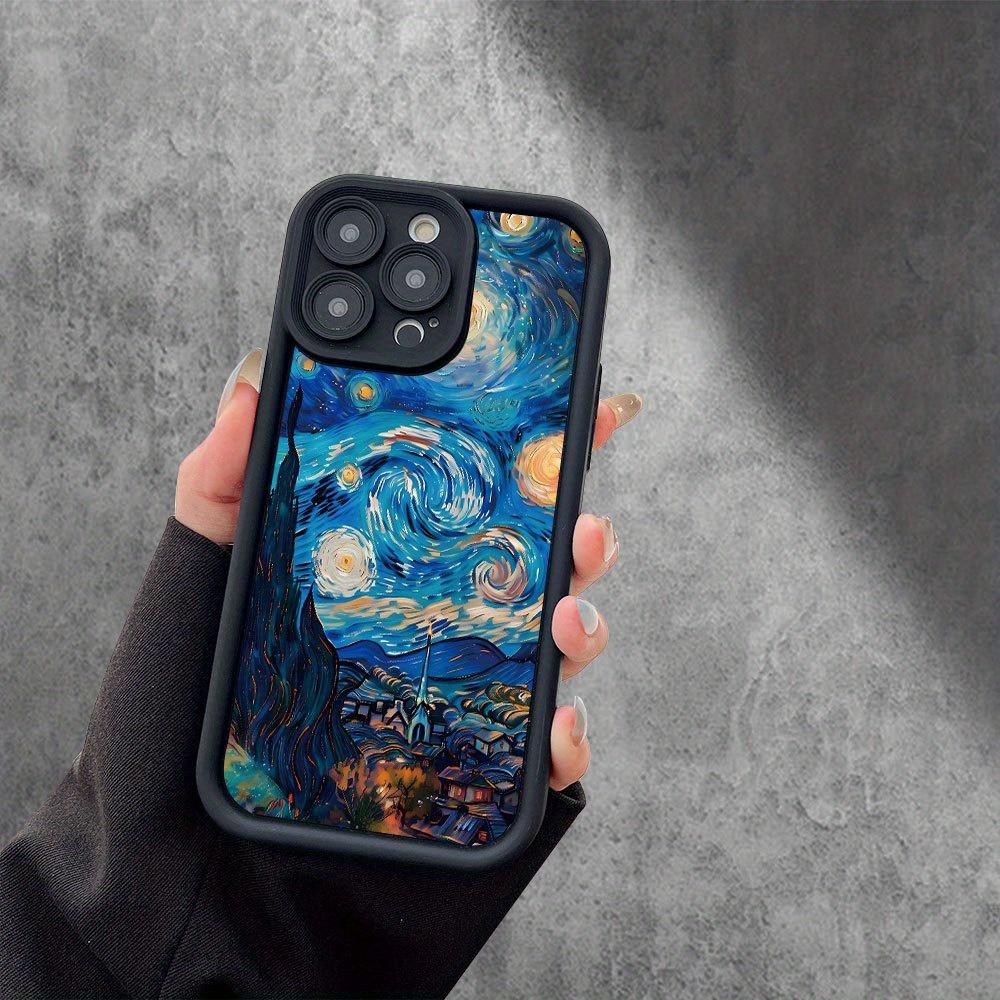 Cartoon Starry Sky Pattern Phone Case for iPhone 17 16 15 14 13 12 11 Pro/Max/Plus - Drop & Shockproof Back Cover