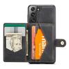 For Samsung Galaxy S21 5G JEEHOOD Retro Magnetic Detachable Protective Case with Wallet & Card Slot & Holder