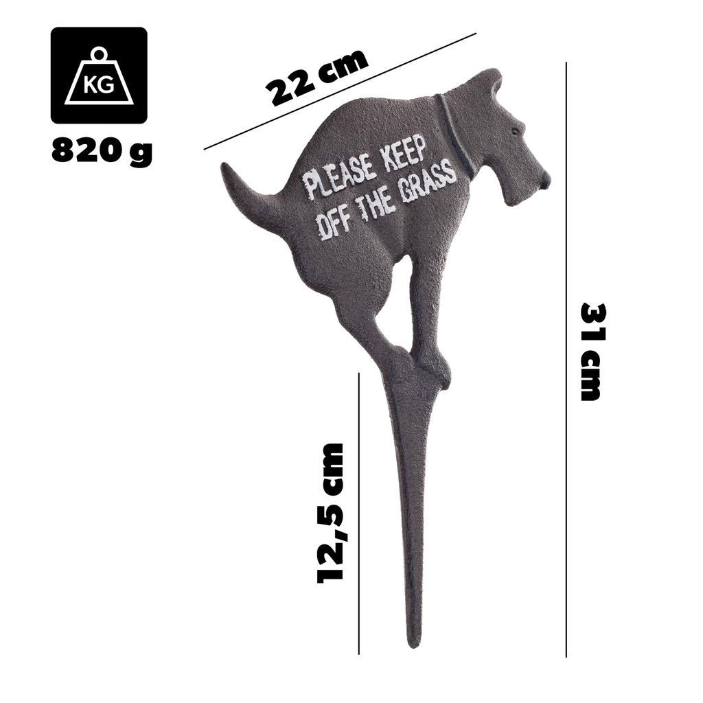 KADAX Garden Marker Informational 31cm