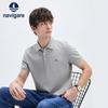 Navigare Herren Casual Revers Kurzarm Poloshirt
