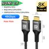 8K HDMI Cable HDMI 2.1 8K@60Hz 4K@120Hz 48Gbps EARC ARC HDCP Ultra High Speed HDR For  PS5 PS4 Laptop HD TV Monitor Projectors