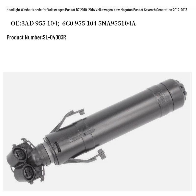 Volkswagen Passat B7 Headlight Washer Nozzle (New Magotan, 7th Gen)
