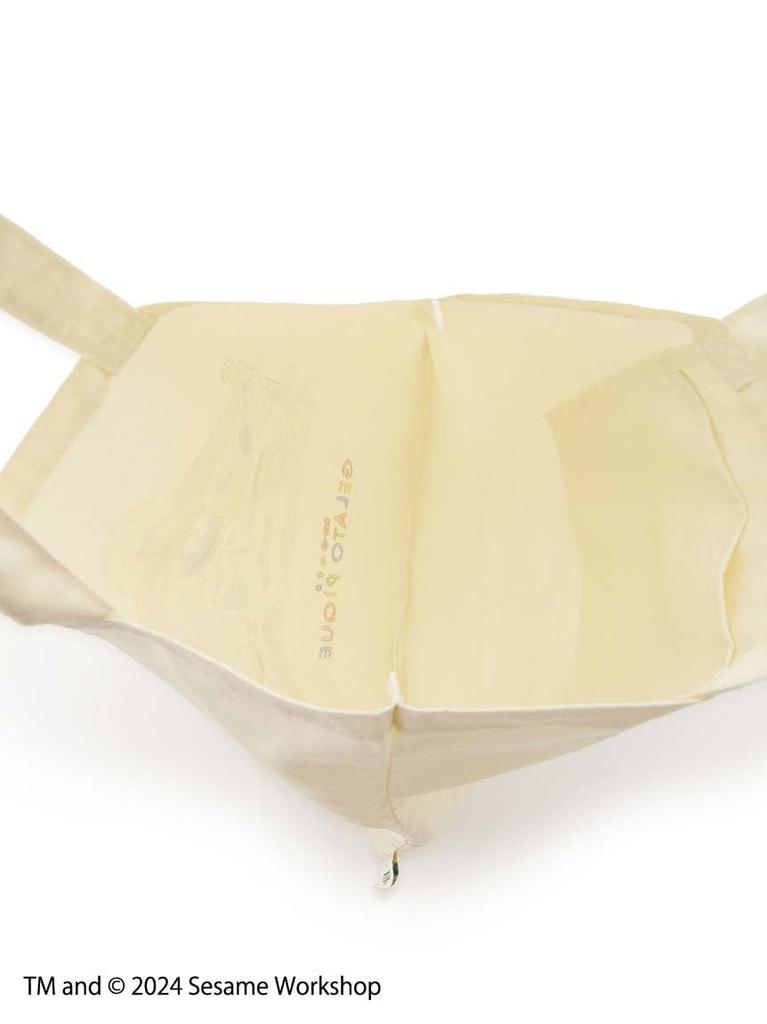 Gelato Pique Sesame Street Tote Bag White One-Point (PWGB245626) Women's