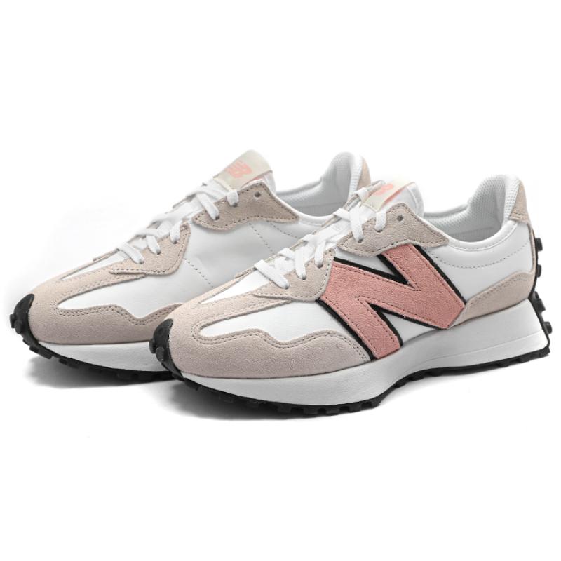 New Balance 327 White Pink Haze Women's Sneakers WS327LR