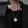 LIKGREAT Seal Of The Seven Archangels Necklaces Stainless Steel 7 Archangels Pendant Protection Amulet Vintage Kabbalah Jewelry