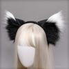 Cute Plush Fox Cat Ears Artificial Cosplay Hair Accessories Animal Ears Headwear  Christmas