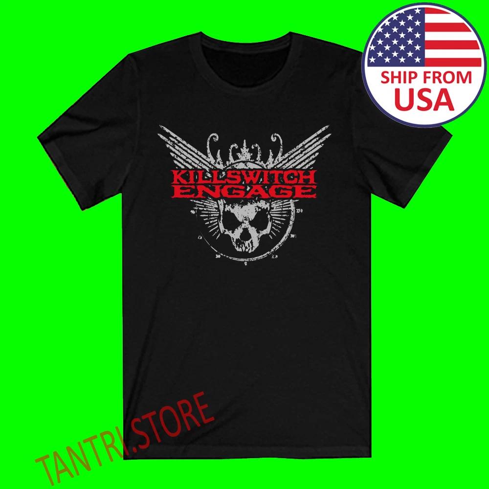 

Killswitch Skull Wing Men s Black Size S to 3XL 4XL