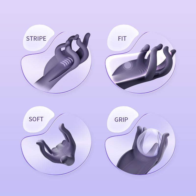 Male Masturbator Penis Trainer Glans Stimulator Man Vibrator Adult Toys Sex for Men Lasting Delay Endurance Massager