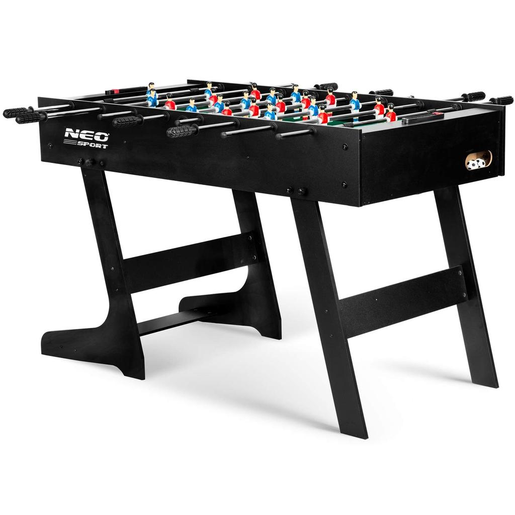 Stół Do Gry W Piłkarzyki Neosport 121 X 61 X 80 Cm NS-803 Czarny