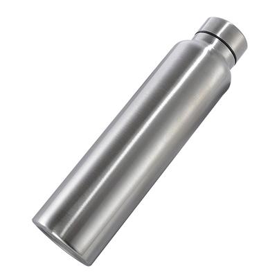 Botella de agua de gran oferta de acero inoxidable de gran capacidad, portátil, para deportes al aire libre, de una sola pared, para bicicleta, 1000 ml