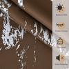 Gold and Silver Foil Marble Window Blackout Curtains with Eyelets for Living Room Sunshade Curtains Partition Curtains Door Curtains