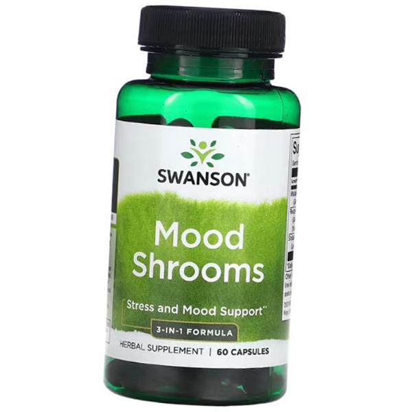 

Комплекс грибов для настроения, Mood Shrooms, Swanson 60капс (71280146) 60caps