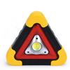 USB & Solar-Powered LED Emergency Triangle Warning Light with Stand
