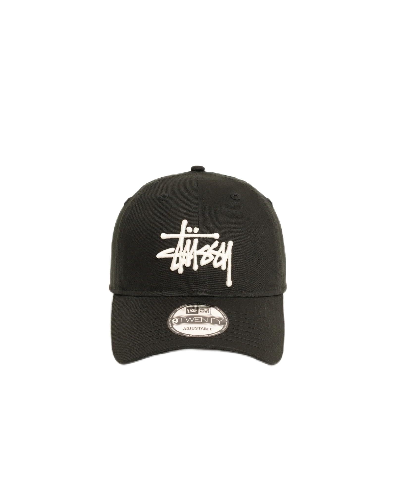 NEW ERA 9TWENTY BASIC STRAPBACK Cap New Era Hat Cap Unisex [Stussy] - - Men s & Women s - чёрный