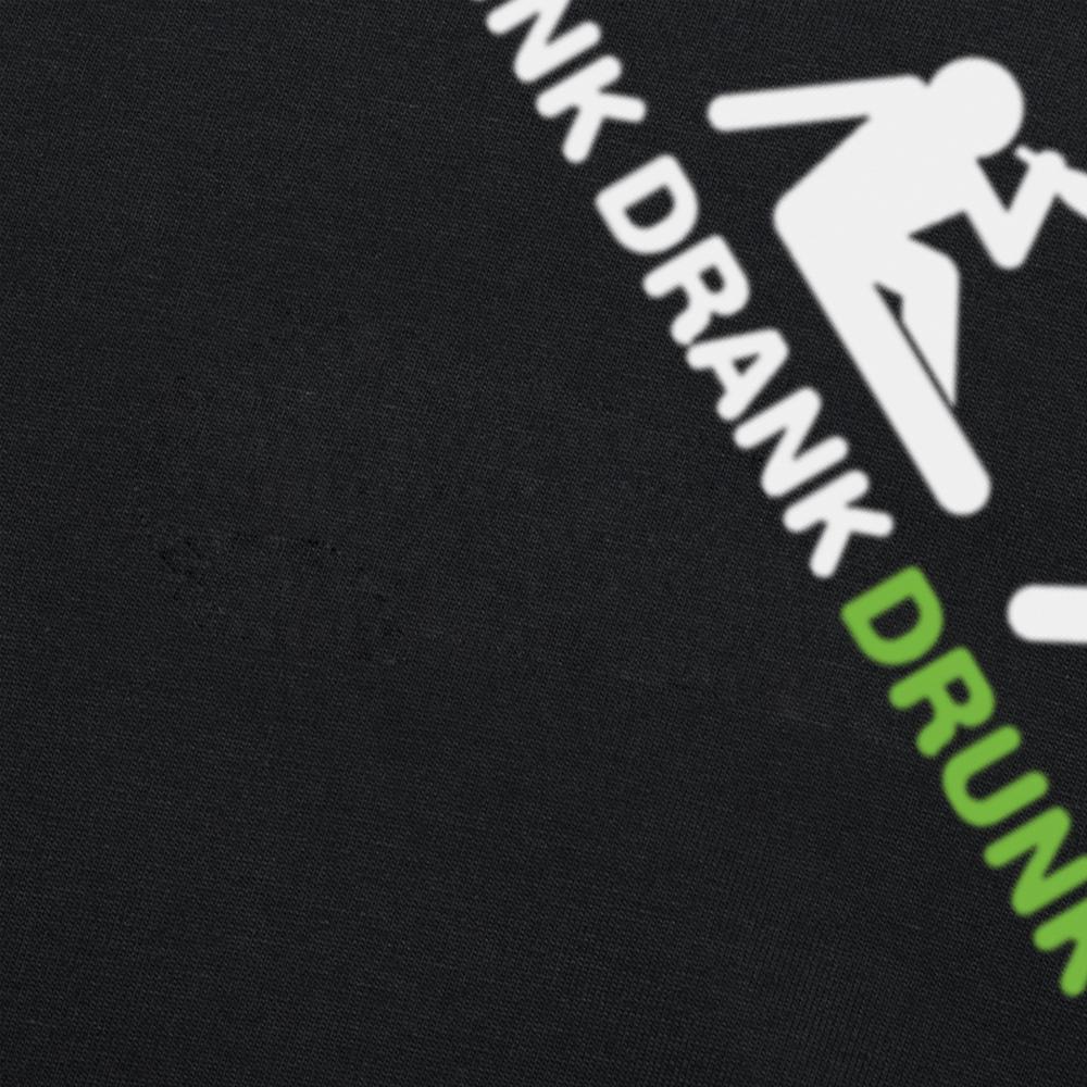 Funny Evolution of Drinking Graphic T-shirts Men Women's Fashion Casual Tshirt 100% Cotton Loose Oversized Beer Alcohol T Shirt