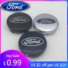 Автомобільна наклейка Ford 4 шт. 3D для ford 56 мм 60 мм 68 мм Автомобільний значок Ковпачки центральні на диски Наклейка-захист наклейка Стилізація авто Аксесуари