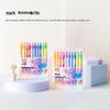 Dual-Tip Multi-color Fluorescent Glitter Pen for Journaling and Students - Creative Stationery Gift