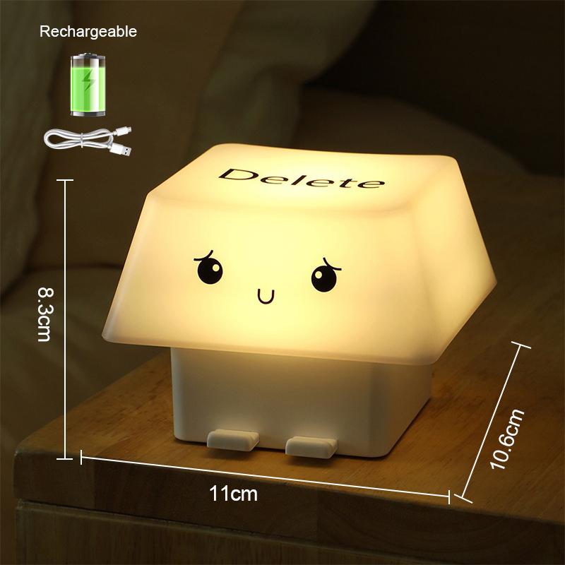 LED Night Lights Bedside Table Lamp Room Decoration USB Rechargeable Led Lamp Decor Holiday Baby Bedroom For Birthday Gift
