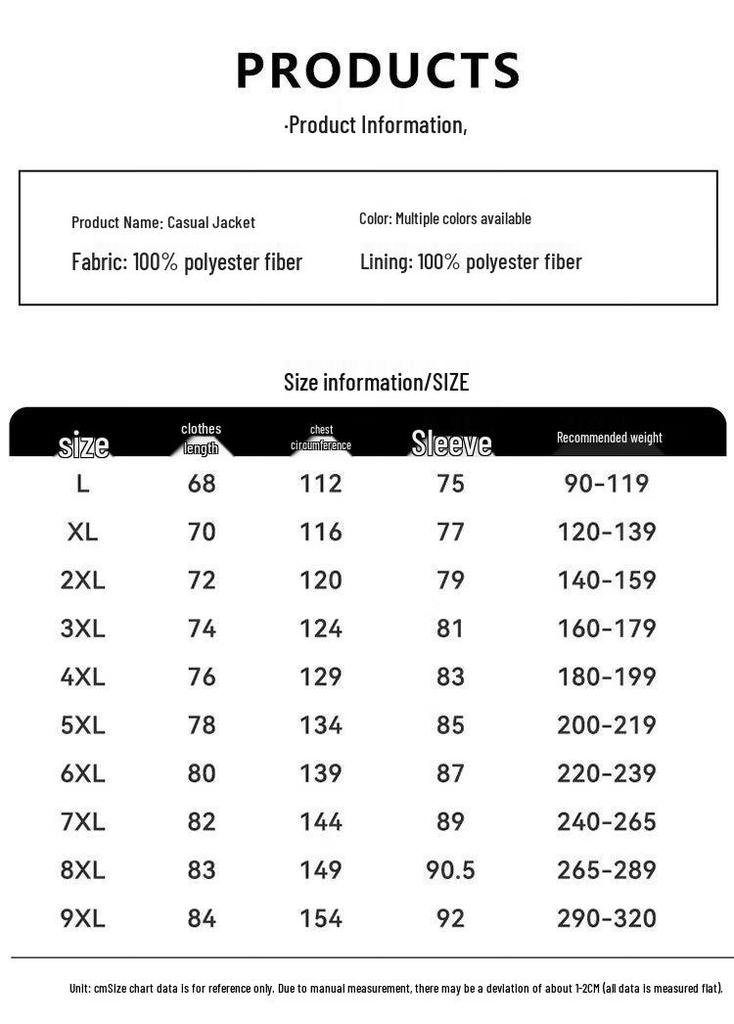 JEEP SPIRIT Men's Plus Size Workwear Jacket