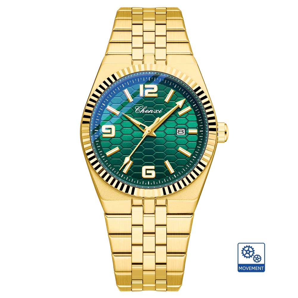 CHENXI Men's Authentic Mechanical Watch Classic Fashion Business Style with Calendar Luminous Function Waterproof Men's Watch