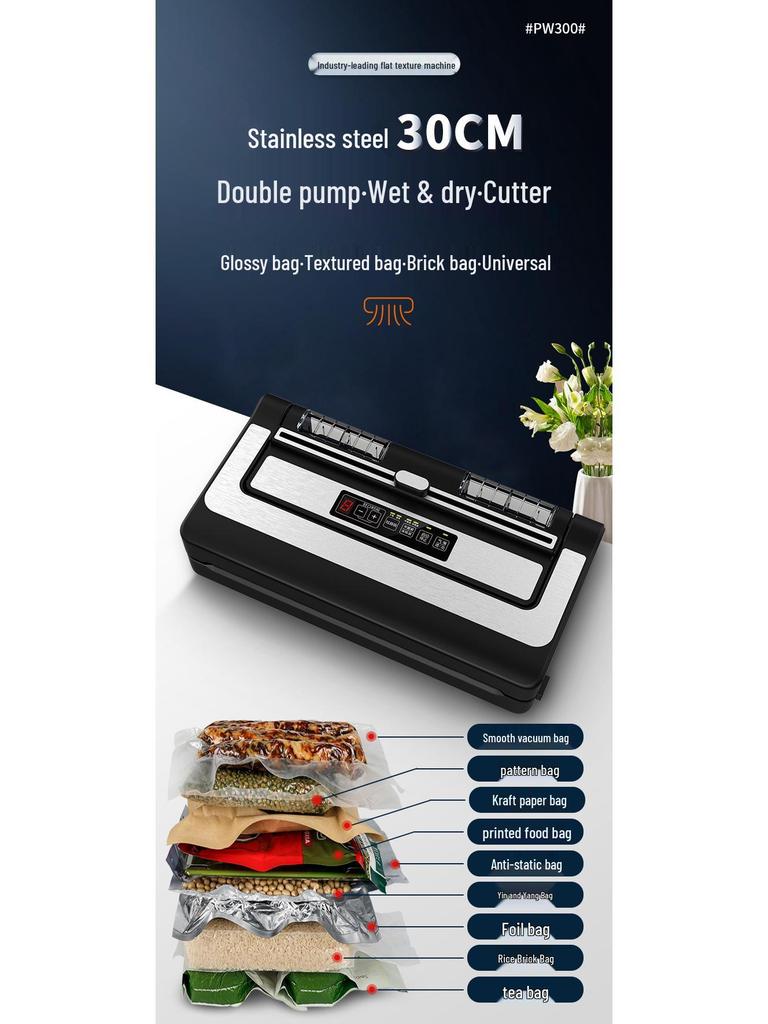 Automatic Large Vacuum Sealer for Food Packaging