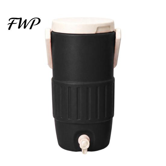 Portable Can Holder Insulated Drink Cup with Cool Riser Technology Large Capacity Cooler Spill-proof Bottle for Outdoor Camping Beach Job Site