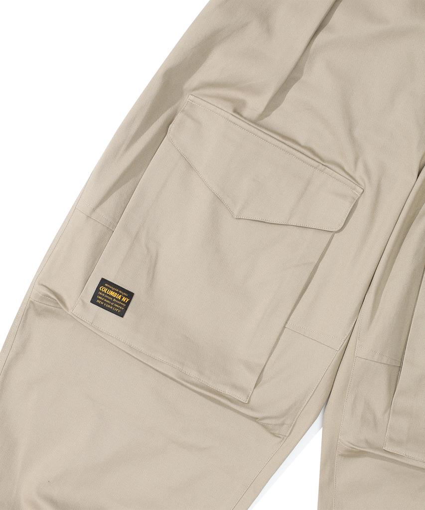 COLUMBIA UNIVERSITY M-Label Front Pocket Balloon-Fit Pants Heritage Beige