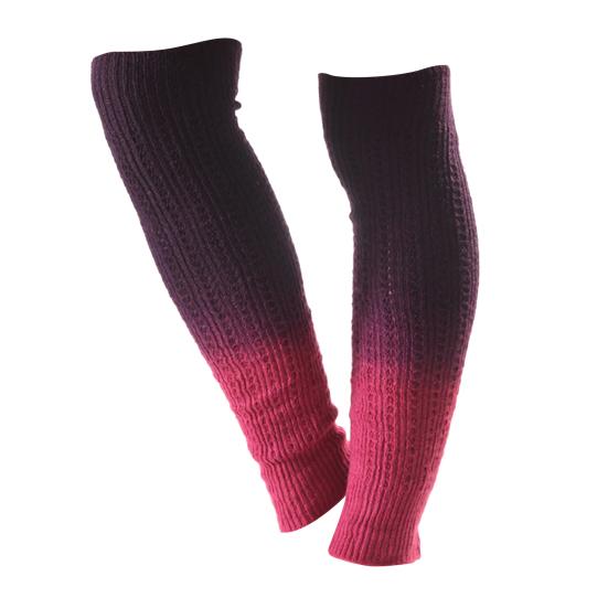 

1 Pair Foot Sleeves Soft Flexible Imitated Cashmere Men Women Compression Sleeve for Workout фиолетовый
