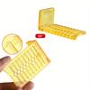 1pc Car Vinyl Wrapping Squeegee Sticker Decal Film Mark Scraper Plastic Cut Aid Tool Window Tint Sign Making with Angle 140° 90°