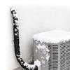 Pipe Protective Cover for Outdoor AC and Water Lines All Weather Insulation Sleeve Flexible Easy Install Design