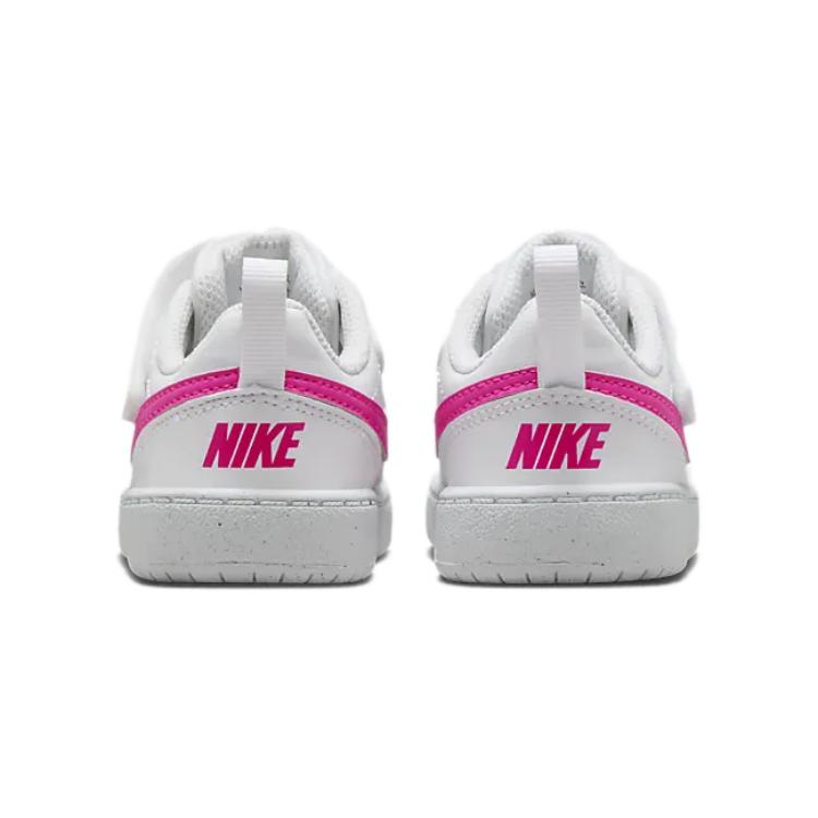 Nike Court Borough Low Recraft TD White Laser Fuchsia Baby Sneakers DV5458-113
