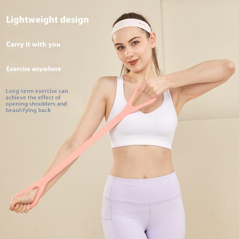 1/8-Shaped Resistance Band Posture Corrector Open Shoulders Stretch Back Home Gym Fitness Equipment Elastic Bands