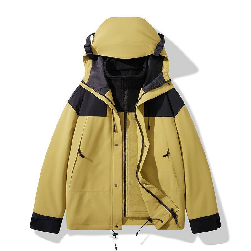 Jackets Couples Spring and Autumn Men's and Women's Hooded Jackets